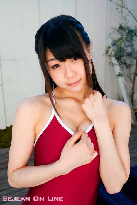 Bejean On Line Photo套图ID1037 201205 School Girls - Momoko Mizuki性感紧身连体泳装少妇