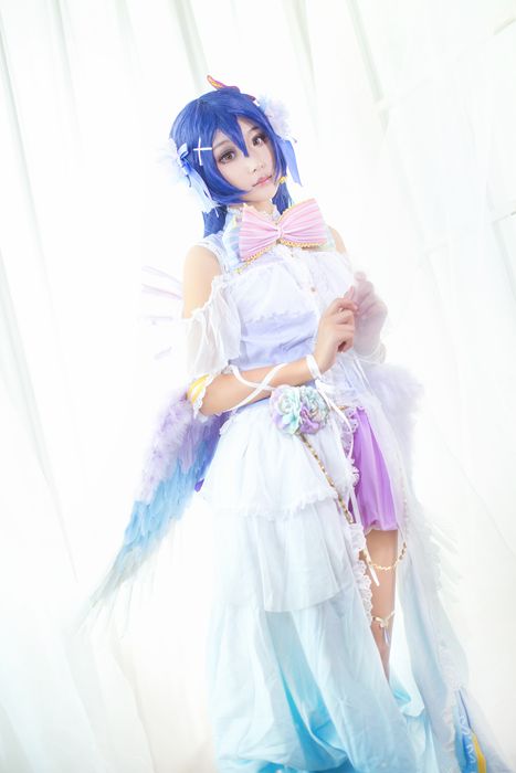 [国内Cosplay]ID0134 [CosPlay] 2015.10 No.234 Love Live!园田海未白色情人节 [18P136M]