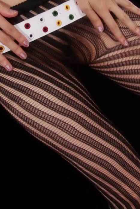 [legsjapan视频完美版]ID0068 2014.01.22 High Heels And Striped Pantyhose{Mizuki}--性感提示：似